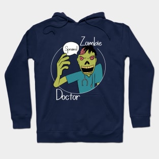 Halloween Zombie Doctor gift Hoodie